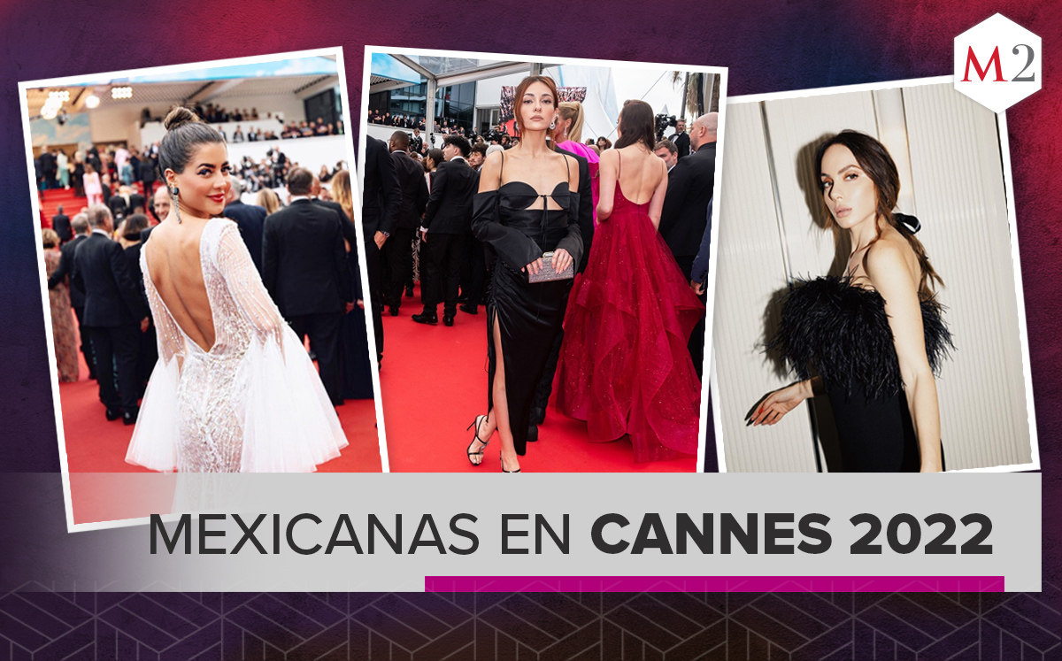 Pamela Allie, Anna Sarelly y Sira Pevida, fueron algunas de las invitadas a Cannes 2022. (Especial)