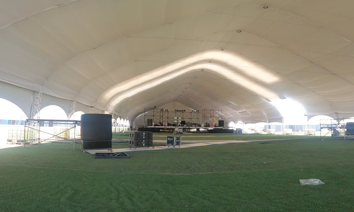 Escenario del Corona Capital Guadalajara (Enrique Vázquez)