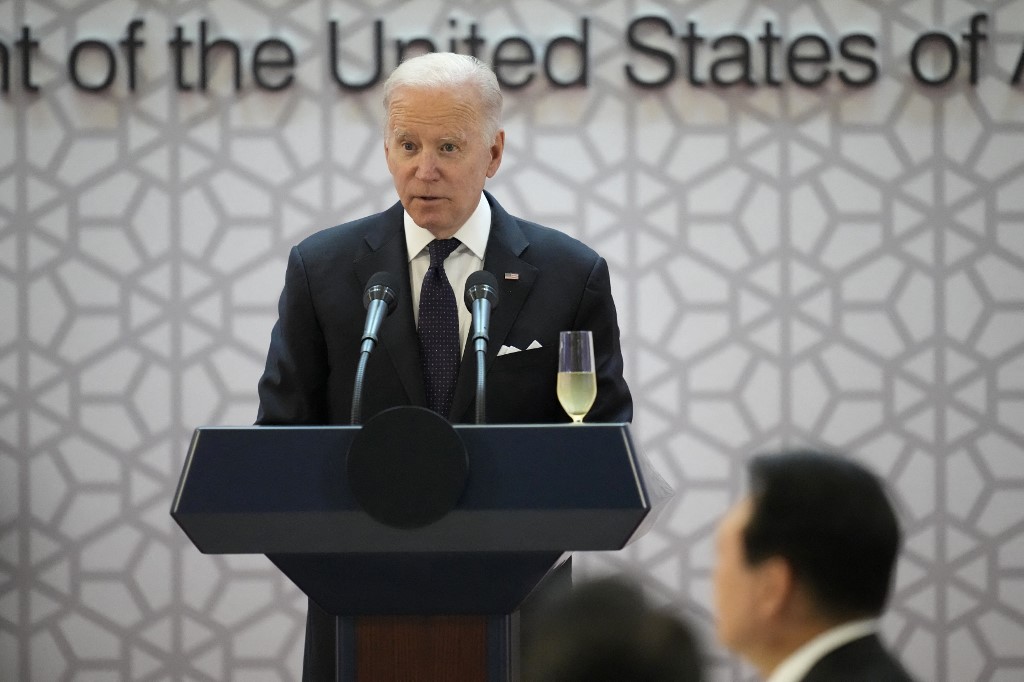 Joe Biden realizó su primer viaje por Asia como presidente de Estados Unidos. | AFP