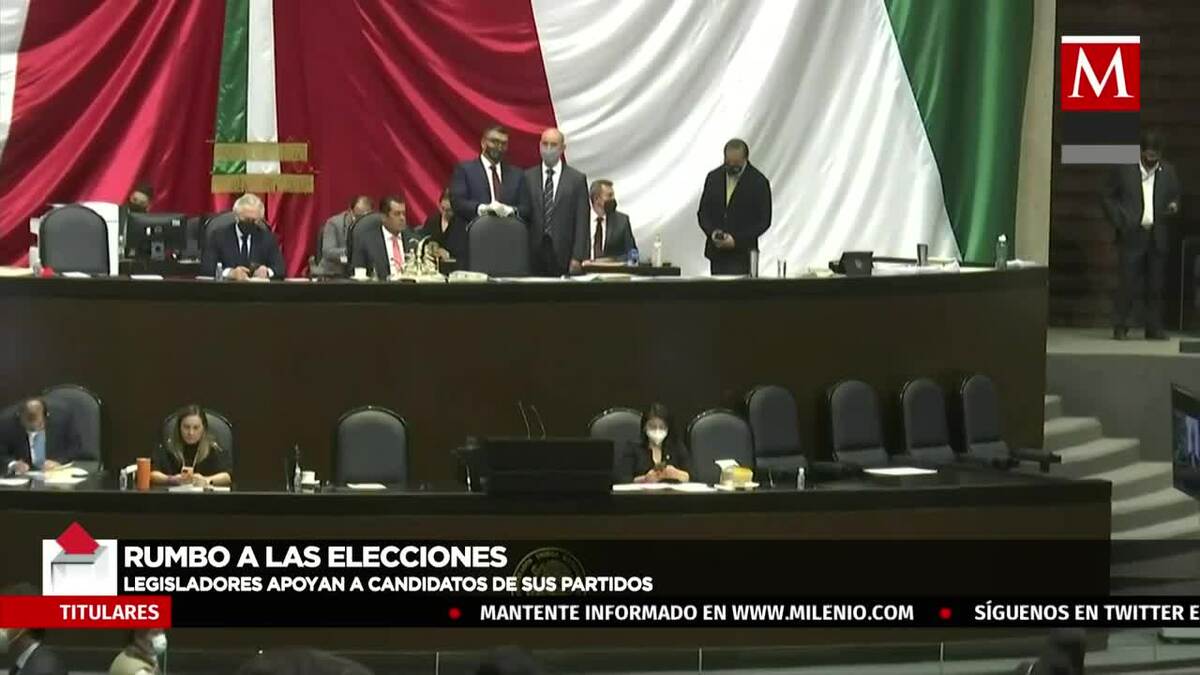 Legisladores aprovechan receso para apoyar a sus partidos en elecciones