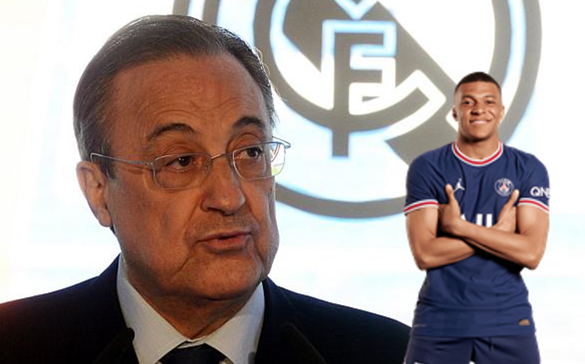 El mensaje que Mbappé le habría mandado a Florentino sobre su decisión (AFP)