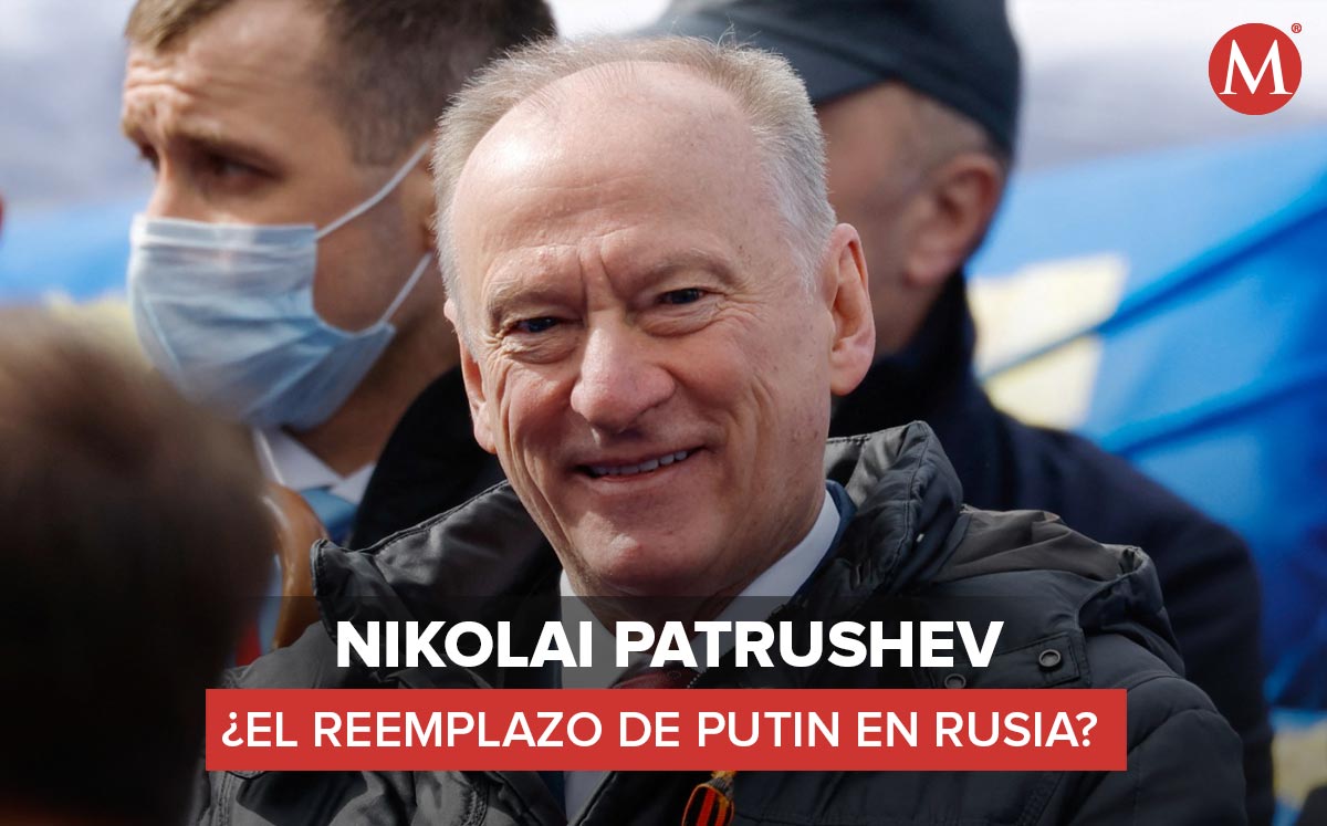 El integrante del Consejo de Seguridad de Rusia, Nikolai Patrushev. | Foto: Reuters; Diseño: Mauricio Ledesma