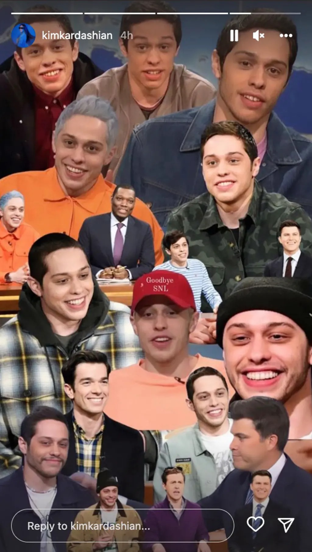 Kim Kardashian y Pete Davidson