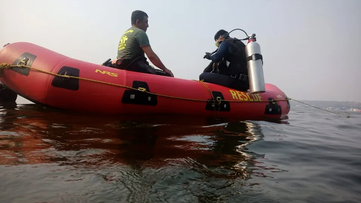 Buscan a turista que cayó en el lago de Tequesquitengo