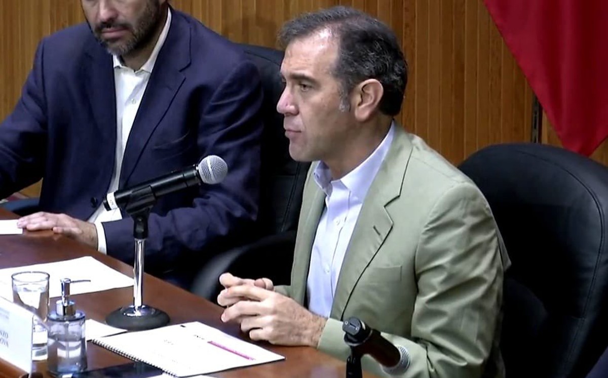 Córdova indicó que el INE bajó 13 puntos en confianza tras campaña de descalificación. | Twitter
