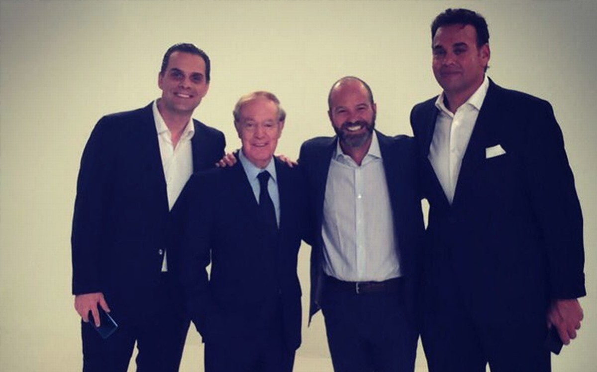 David Faitelson con sus ex compañeros de TV Azteca (Especial)