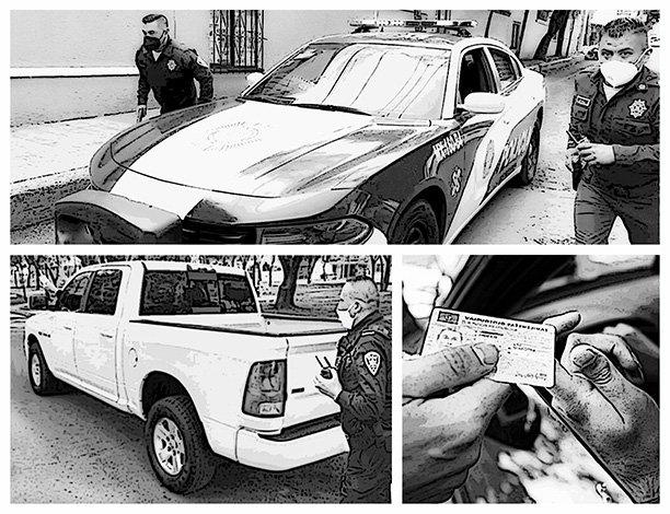 El detenido comentó ser supuesto funcionario de la Secretaría de Gobernación.