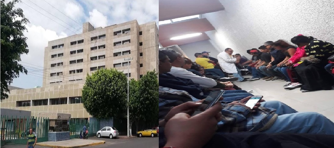 Las filas por la medicina llegan a rebasar las 100 personas por día. (Especial)