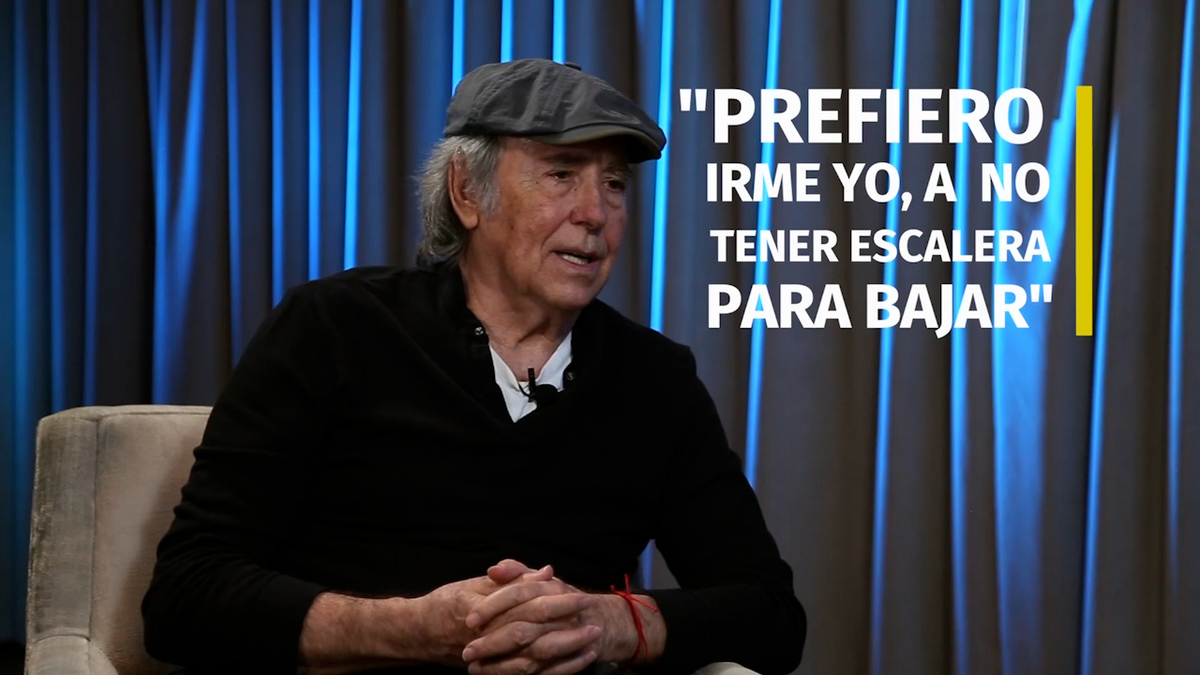 Joan Manuel Serrat: "Prefiero pasar miedo que vergüenza"