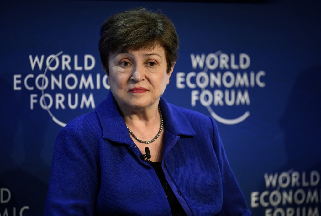 Kristalina Georgieva, directora gerente del FMI. (Foto: AFP)