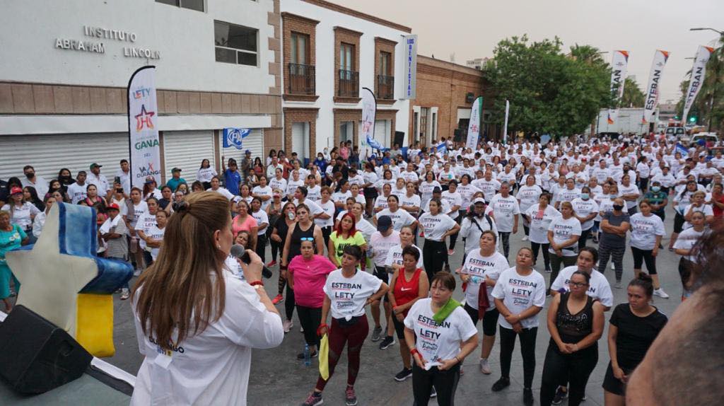 Lety Herrera propone rescate y construcción de espacios para jóvenes de Gómez Palacio. (Especial)