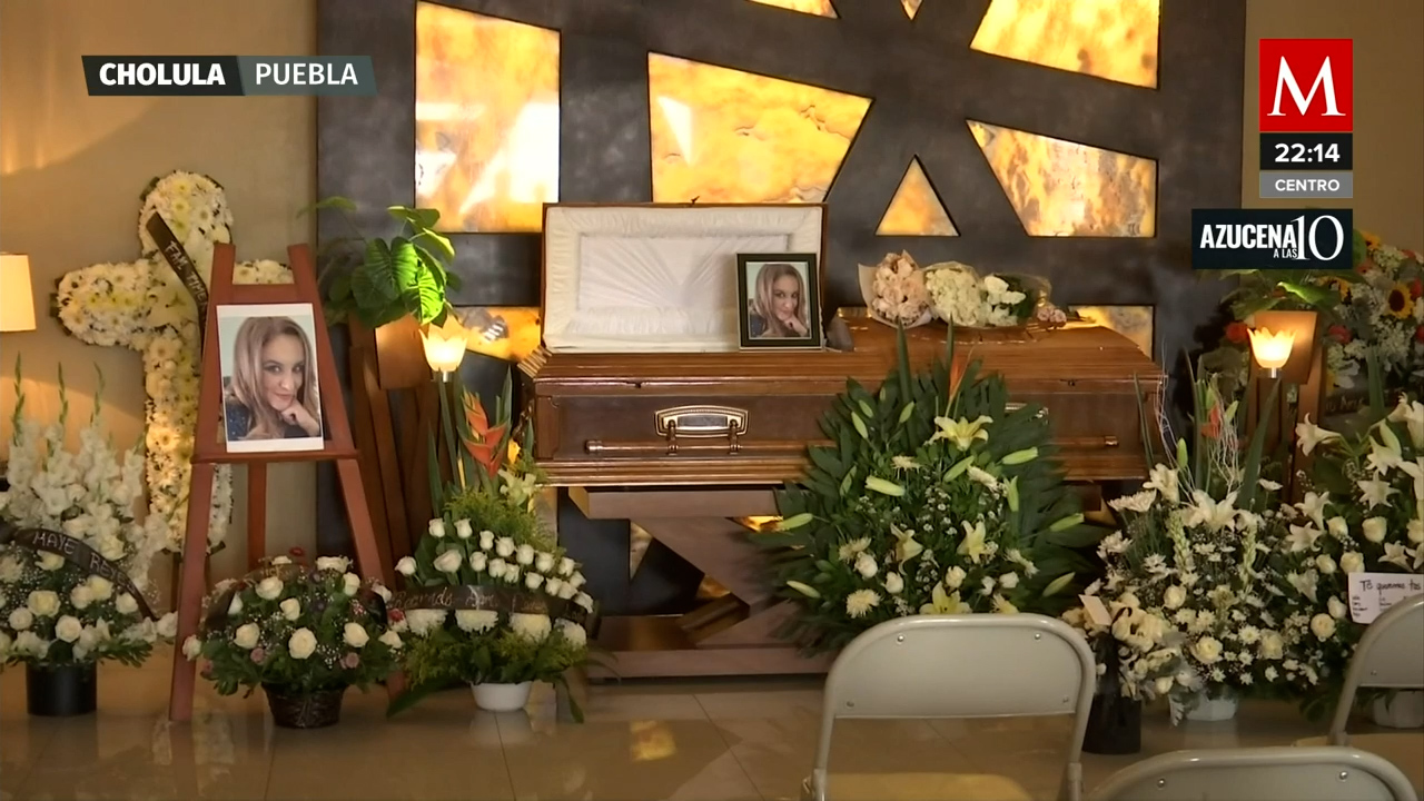 Entre música, flores y lágrimas despiden a Cecilia Monzón en Puebla