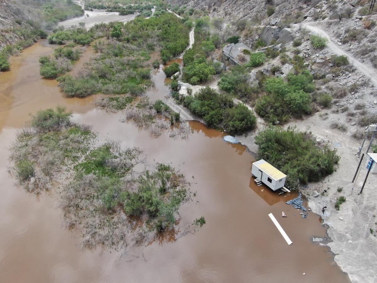 Recomendaron evitar cruzar arroyos y ríos secos porque pueden llenarse de manera repentina. Foto: Especial