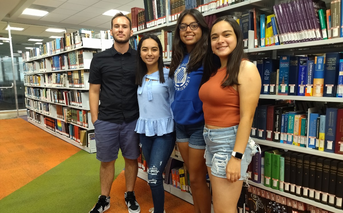 Suyin Mendoza, Sofía López, Alejandra Ortuño y Miguel Márquez.