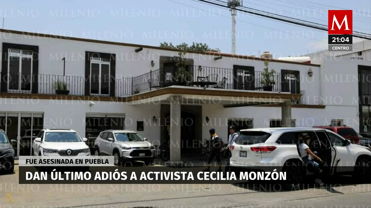 Velan cuerpo de la activista Cecilia Monzón en San Pedro Cholula