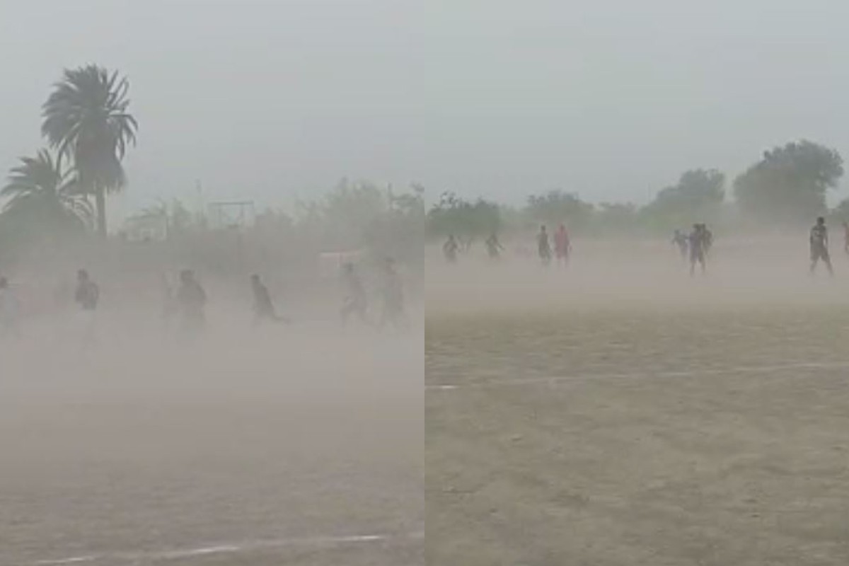 Cabe señalar que las tolvaneras se han hecho frecuentes en La Laguna. (Especial)