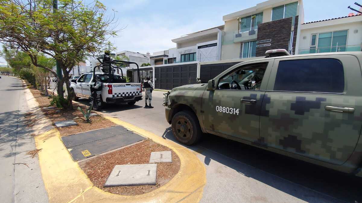 Catean finca tras operativo de seguridad en La Cima (Juan Carlos Munguía)