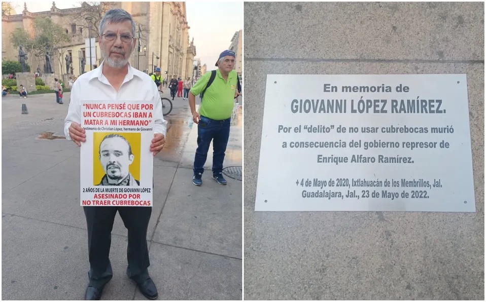 La placa se colocó  en Paseo Alcalde. (Josefina Ruíz)
