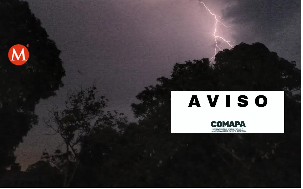 Sin luz sector de comapa en Reynosa