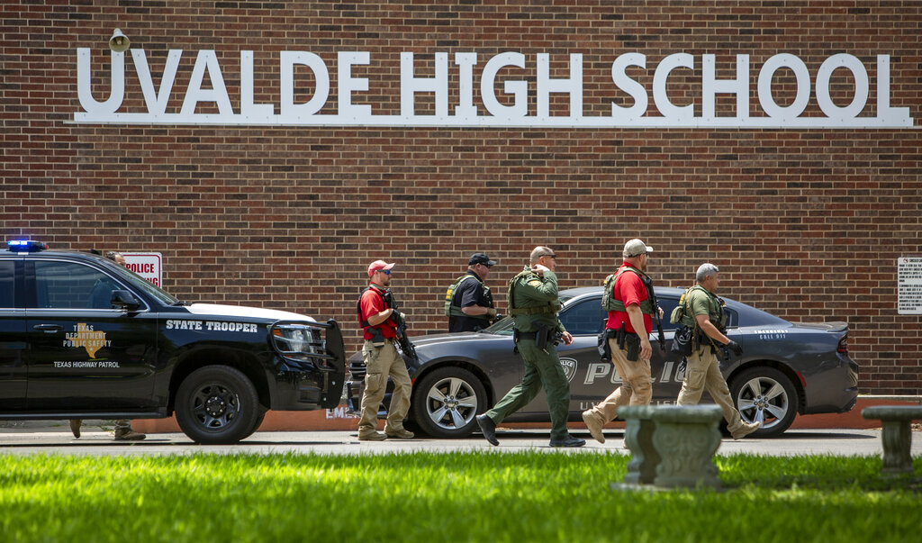 Tiroteo Ugalde Texas. (AP)