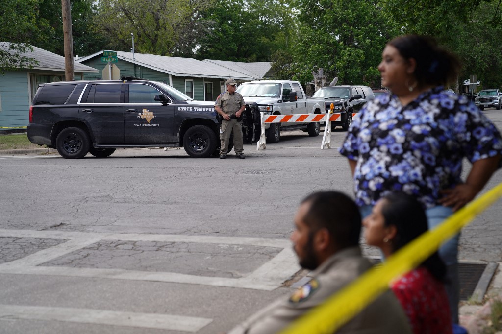 El tiroteo en Uvalde, Texas, dejó 16 muertos, entre ellos el tirador. (AFP)