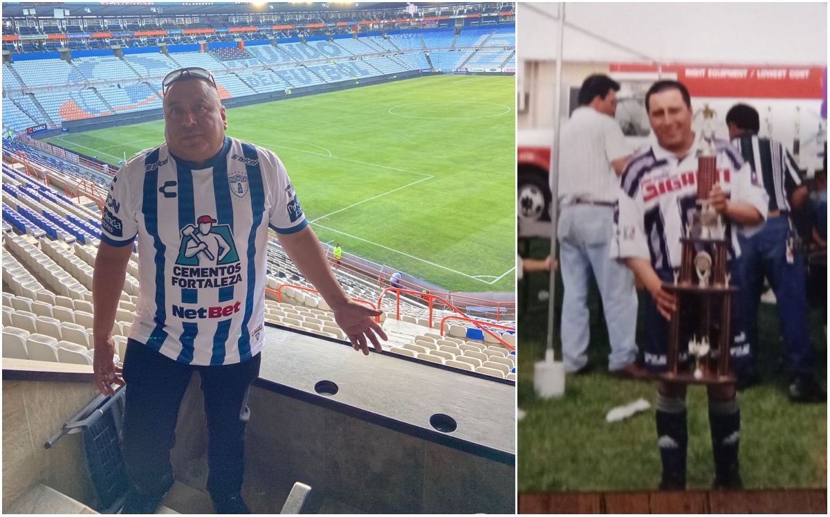 Aficionado de Pachuca pasó de las canchas de Actopan a 'cascarear' en California (Cortesía)