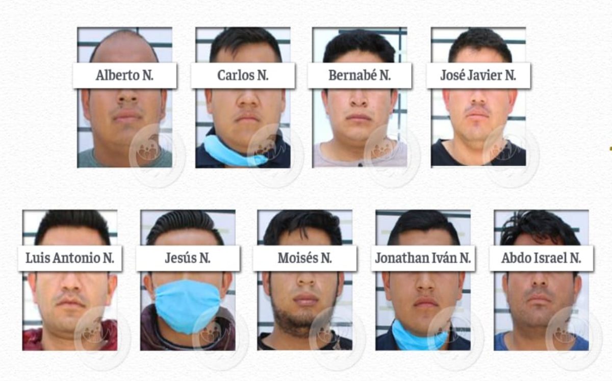 Los 9 agentes estatales detenidos por caso Coyomeapan enfrentan cuatro cargos distintos | Especial