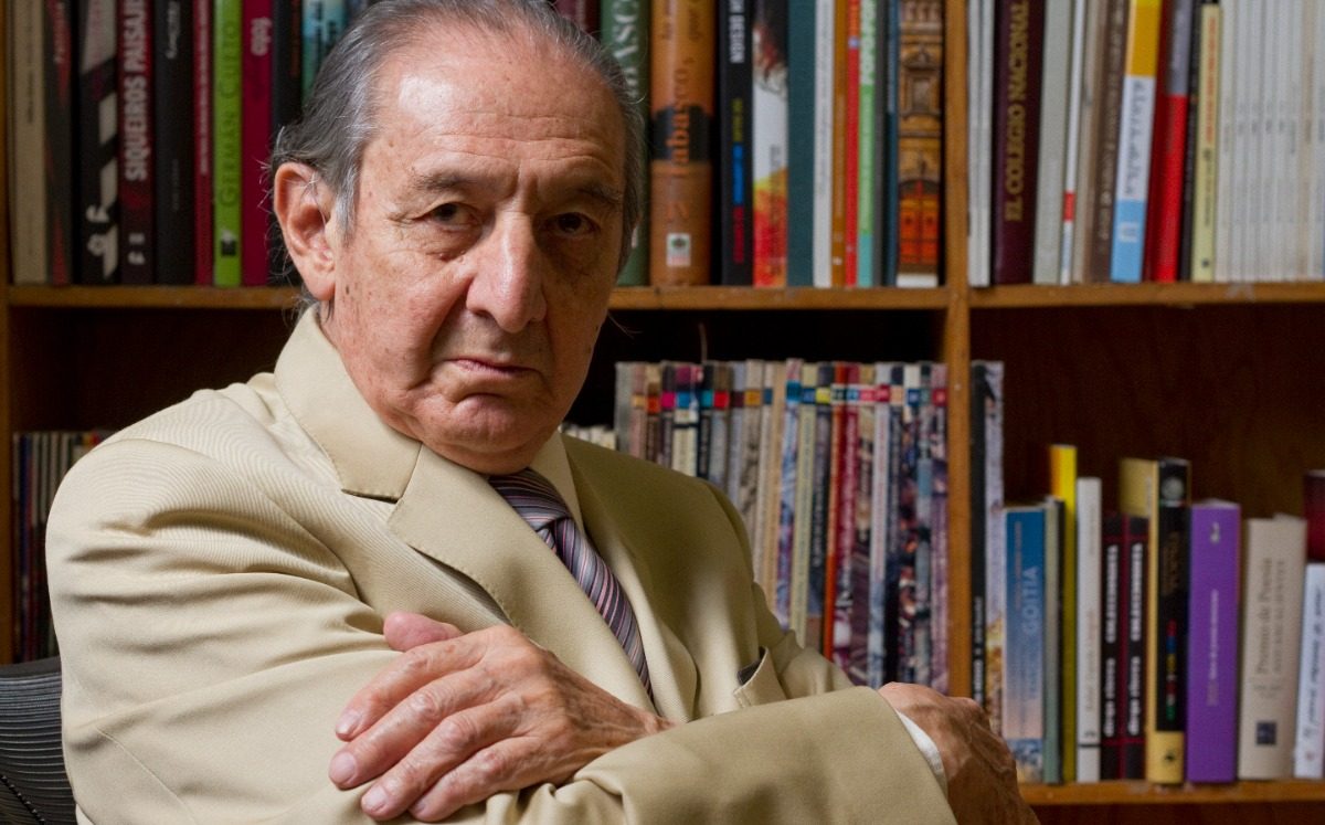 Eduardo Lizalde murió (Foto: Jesús Quintanar).