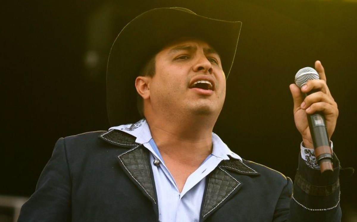 El cantante de música regional. (Cuartoscuro)