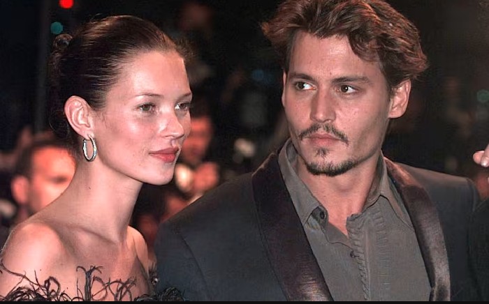 Johnny Depp y Kate Moss