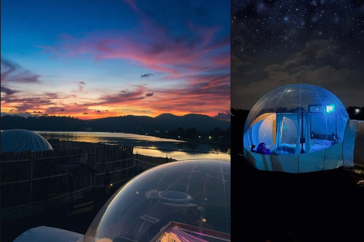 Hotel Bubble Camping en Huasca. (Facebook Las Marías)