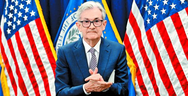 Jerome Powell, presidente de la Reserva Federal de Estados Unidos. Olivier Douliery/AFP
