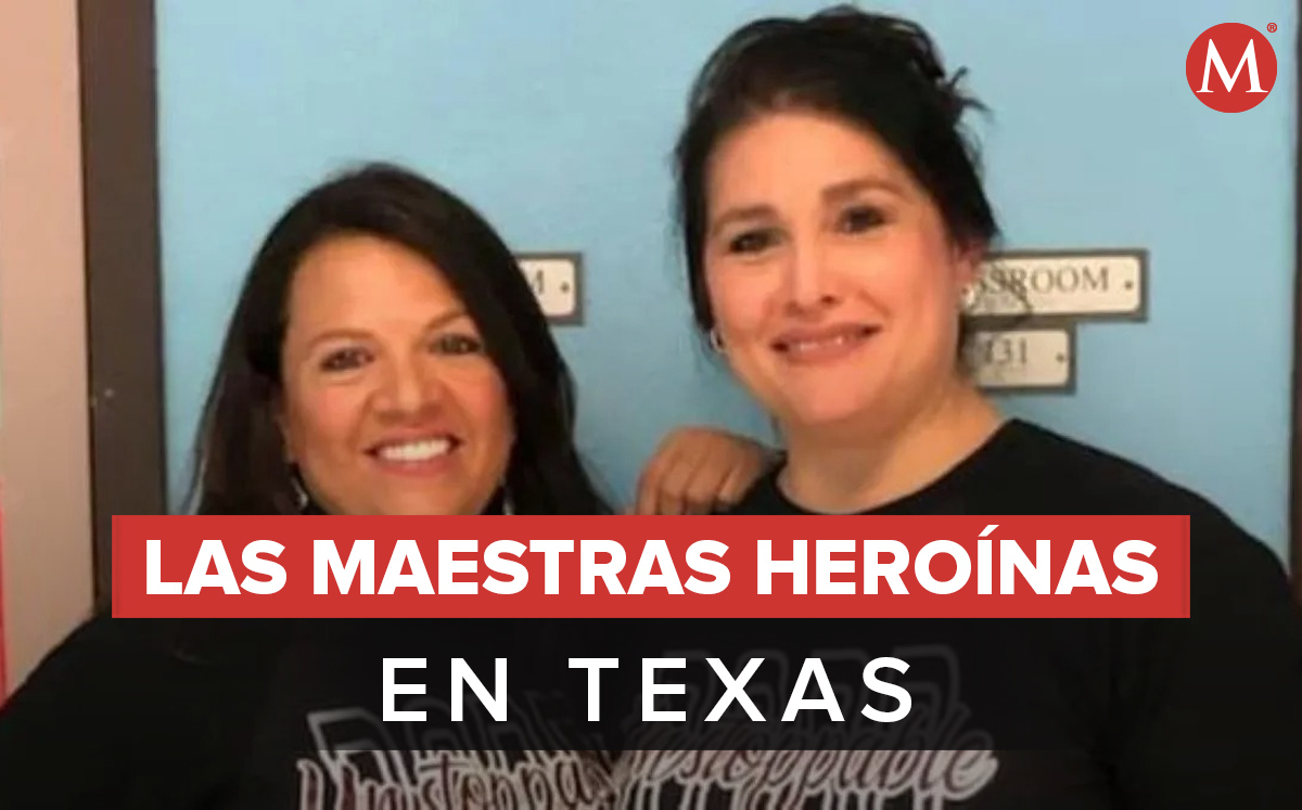 Las maestras Eva Mireles e Irma García son las víctimas adultas del tiroteo en Texas. | Foto: Redes sociales; Diseño: Margarita Salmoran