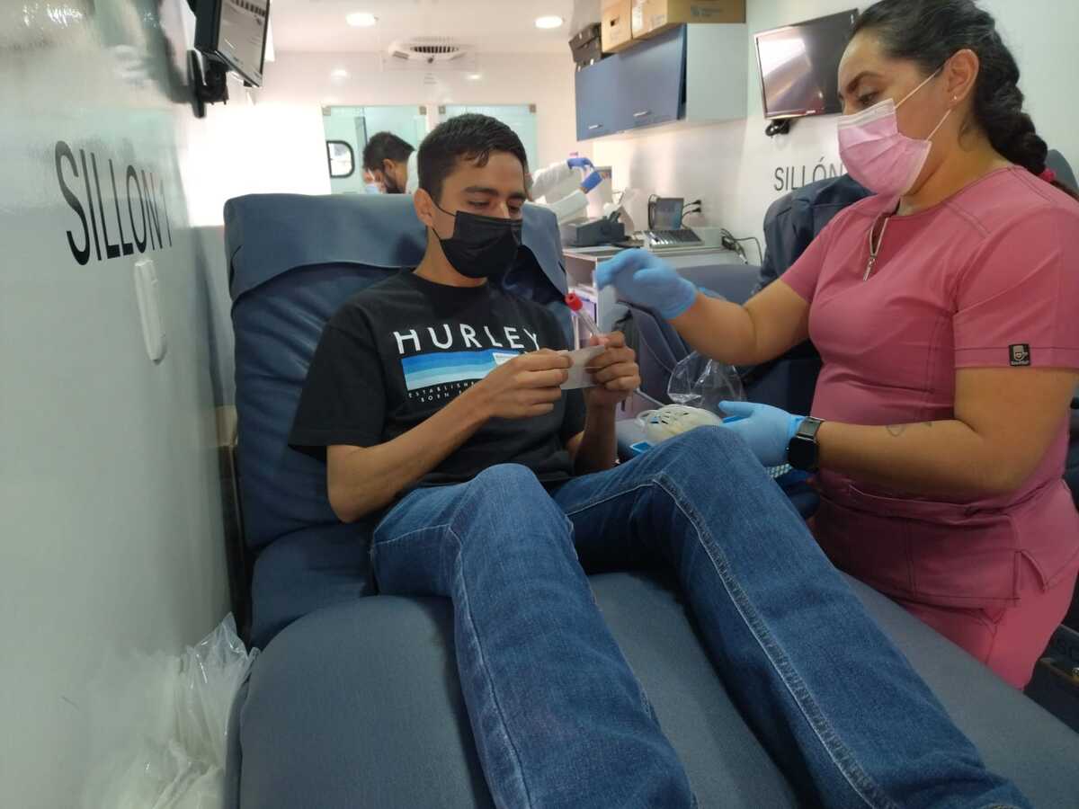 El objetivo de dicha campaña fue el de promover la donación de sangre. (Rosario Álvarez)