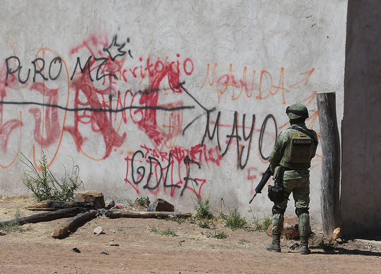 Se reportan menos ataques a elementos del Ejército. (Jorge Carballlo)