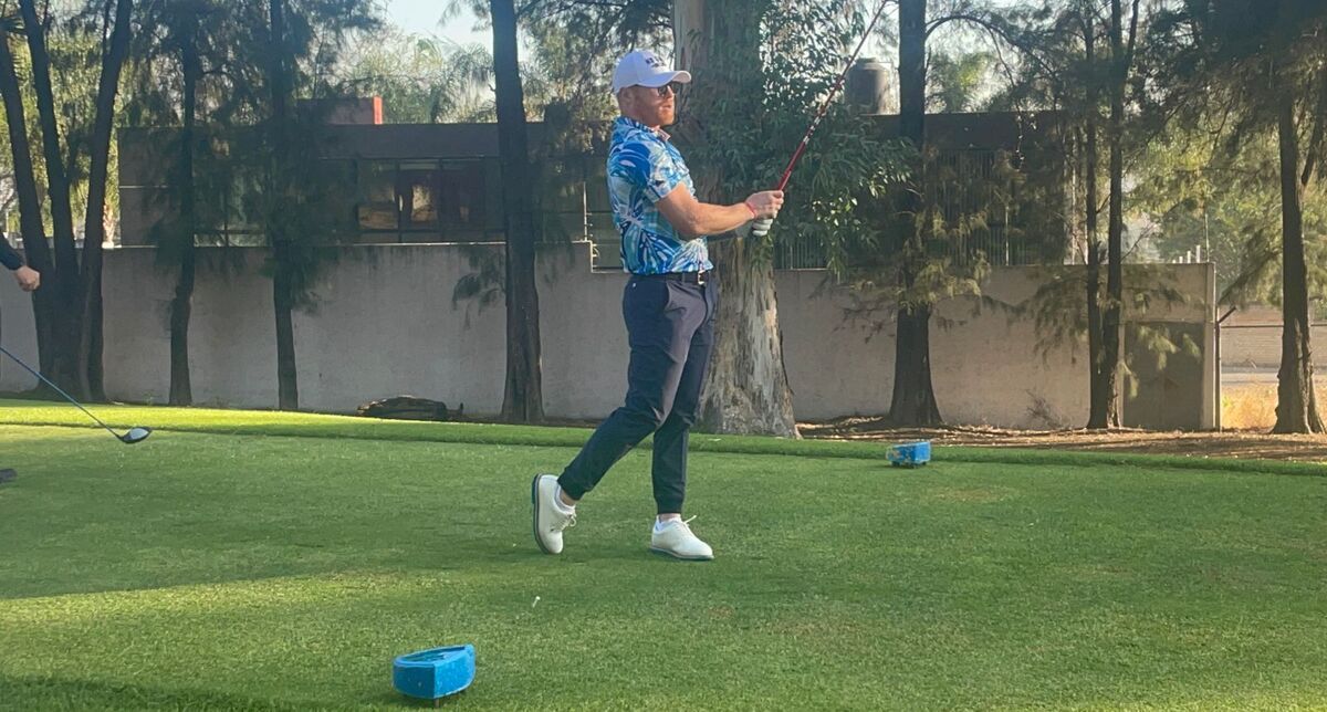 Saúl 'Canelo' Álvarez, uno de los mejores boxeadores de la actualidad, estuvo en el torneo ProAm. (Jesús Hernández)