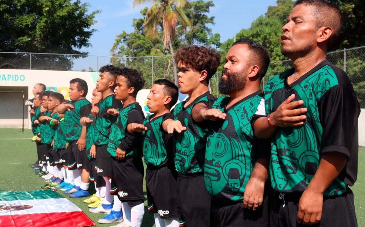 Selección mexicana de talla baja, tercer lugar de la Copa América 2022 (Facebook @mexdetb)