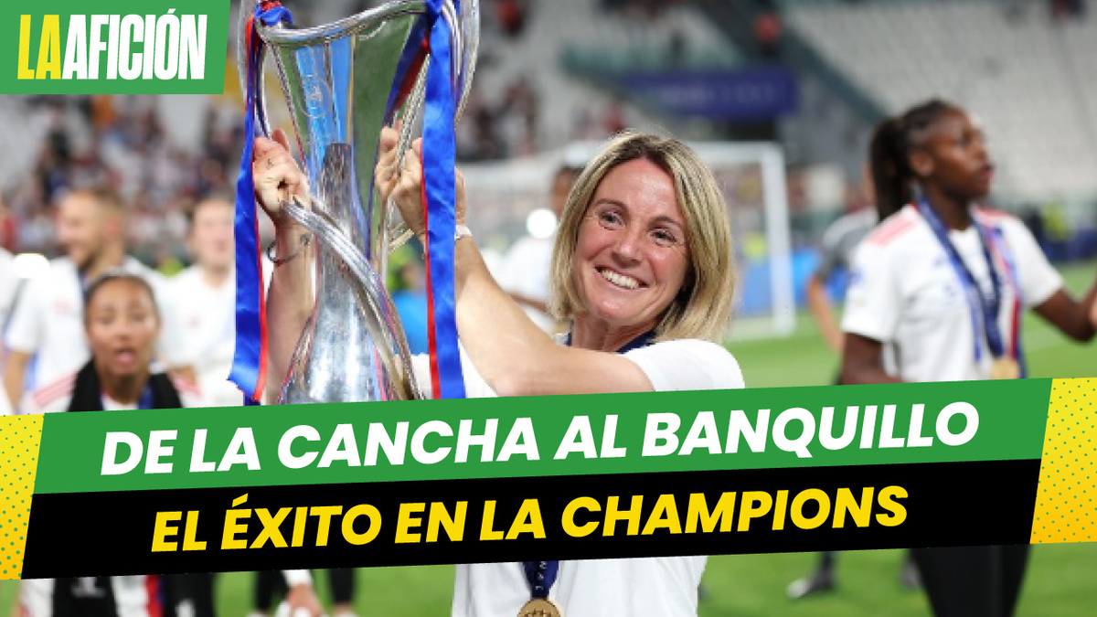 Sonia Bompastor, primera mujer en ganar Champions como entrenadora y jugadora