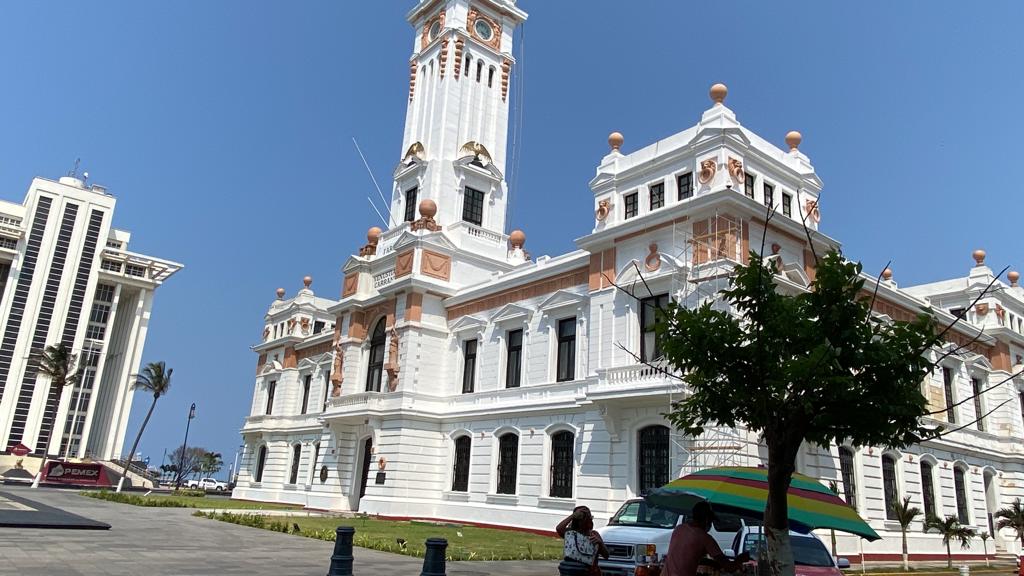 Es el antiguo Faro Venustiano Carranza del centro histórico de Veracruz. (Isabel Zamudio)