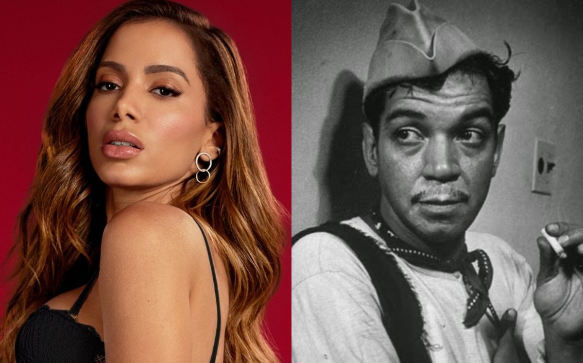 Cantinflas haciendo el Anitta Challenge
