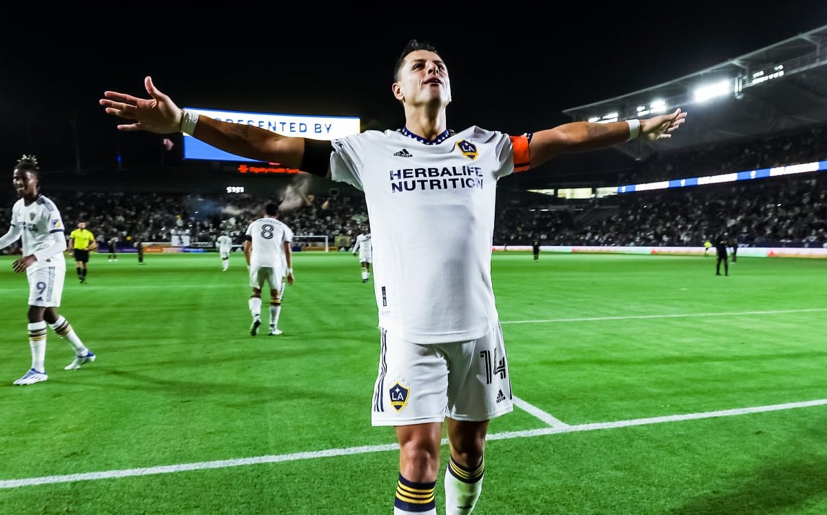 'Chicharito' Hernández anota gol en US Open Cup y termina con la sequía con LA Galaxy (Twitter)