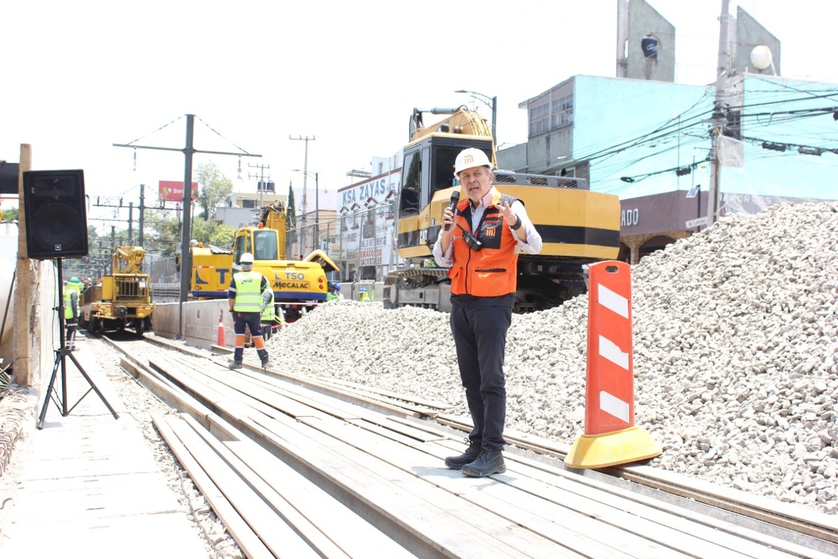 El director del Metro encabezó la conferencia de los avances | Especial