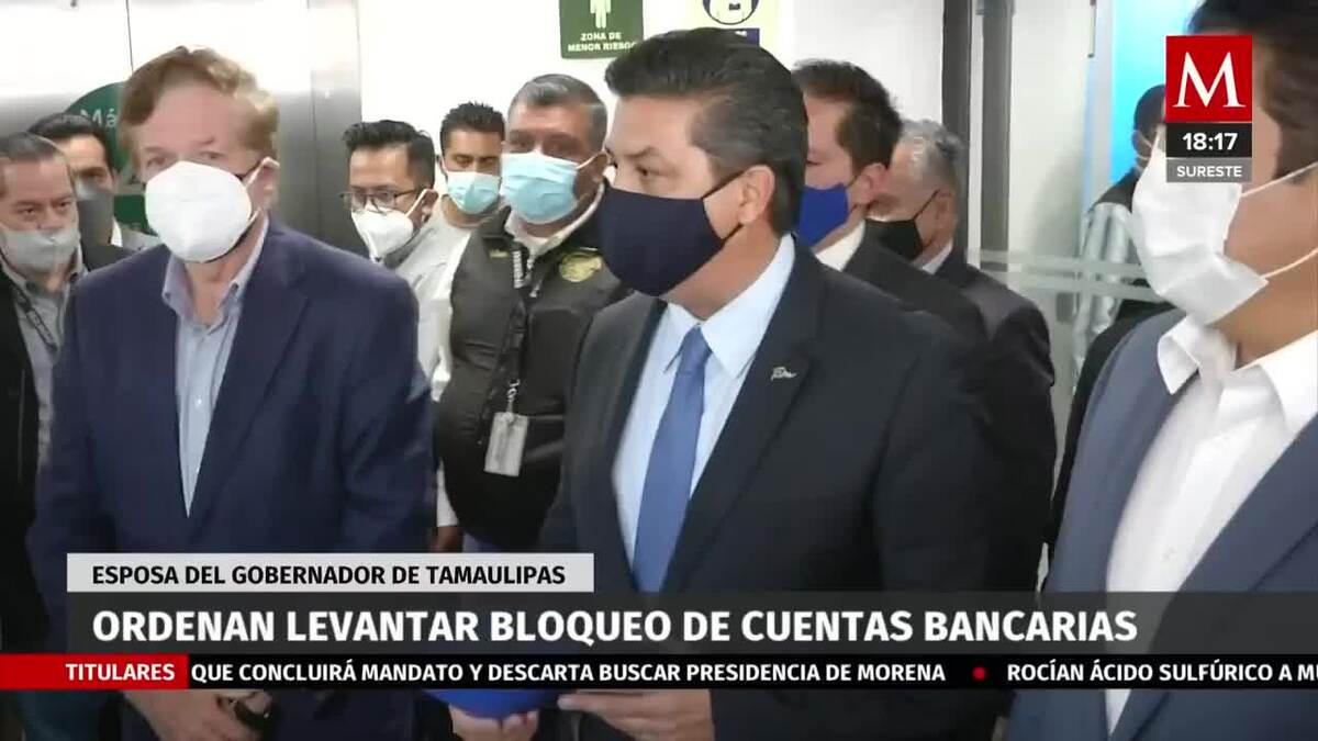 Juez ordena levantar bloqueo de cuentas a esposa de García Cabeza de Vaca