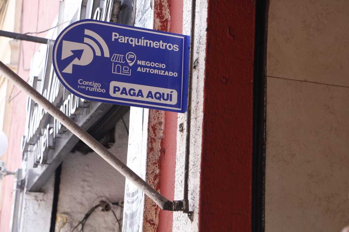 Señalética de cobro de parquímetros en Puebla | Melanie Torres