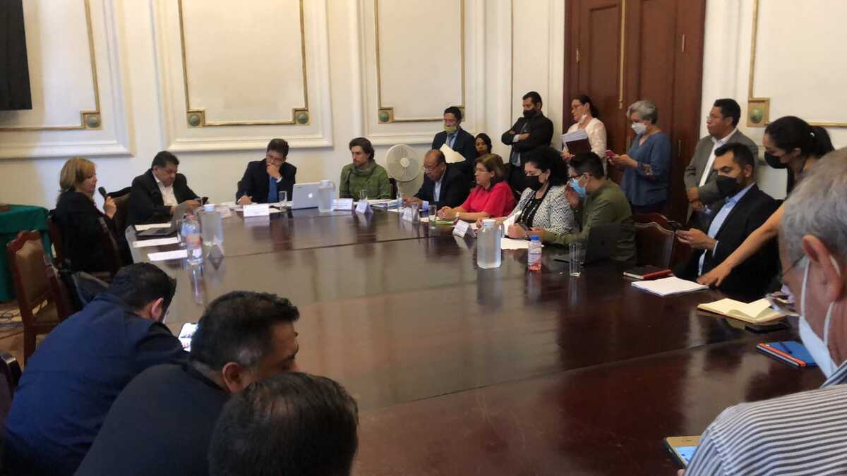 Autoridades del Congreso de la Ciudad de México. (Leonardo Lugo)