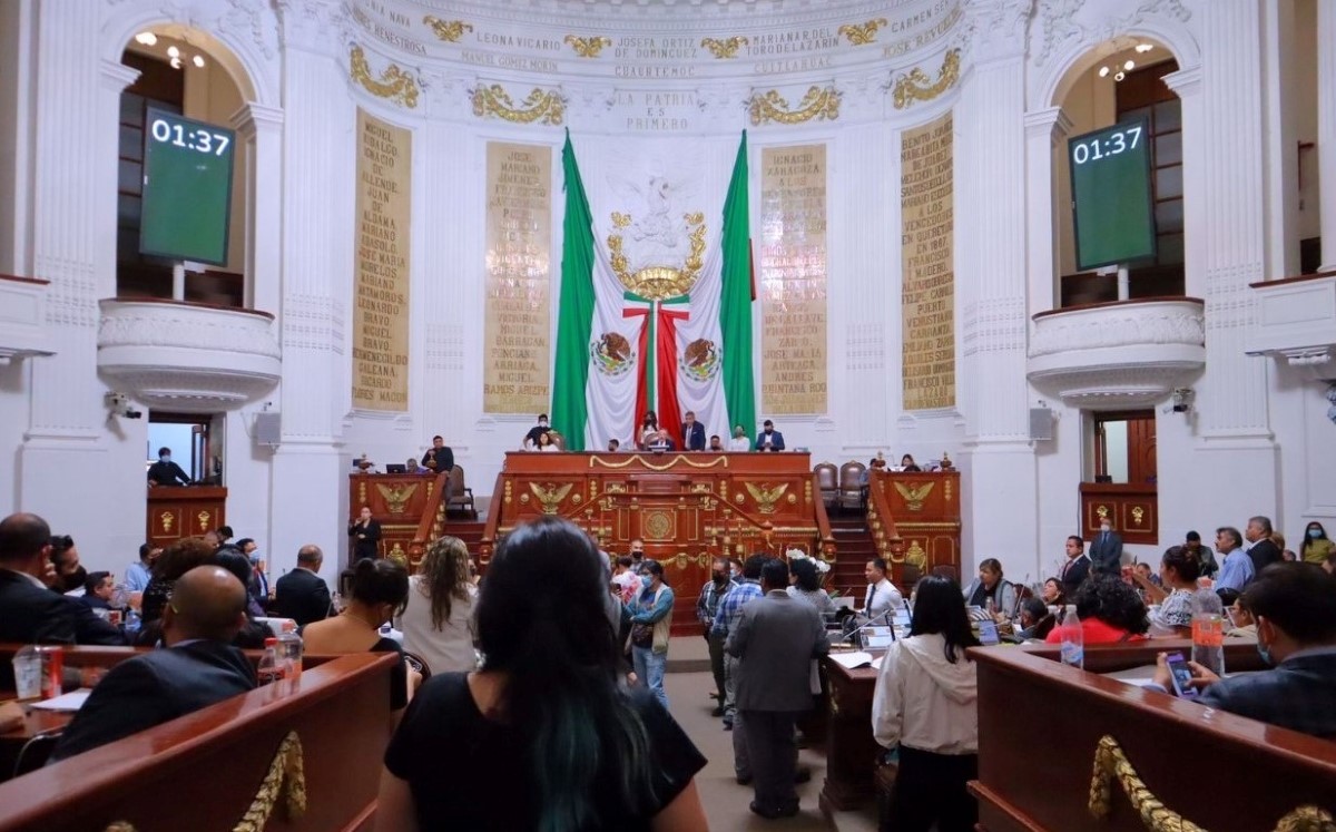 El Congreso de CdMx aprobó en lo general la reestructuración del IECM. | Twitter @Congreso_CdMex