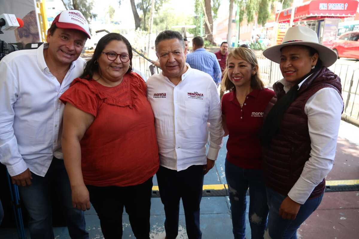 Julio Menchaca Salazar, candidato a la gubernatura de Hidalgo. (Jorge Sánchez)