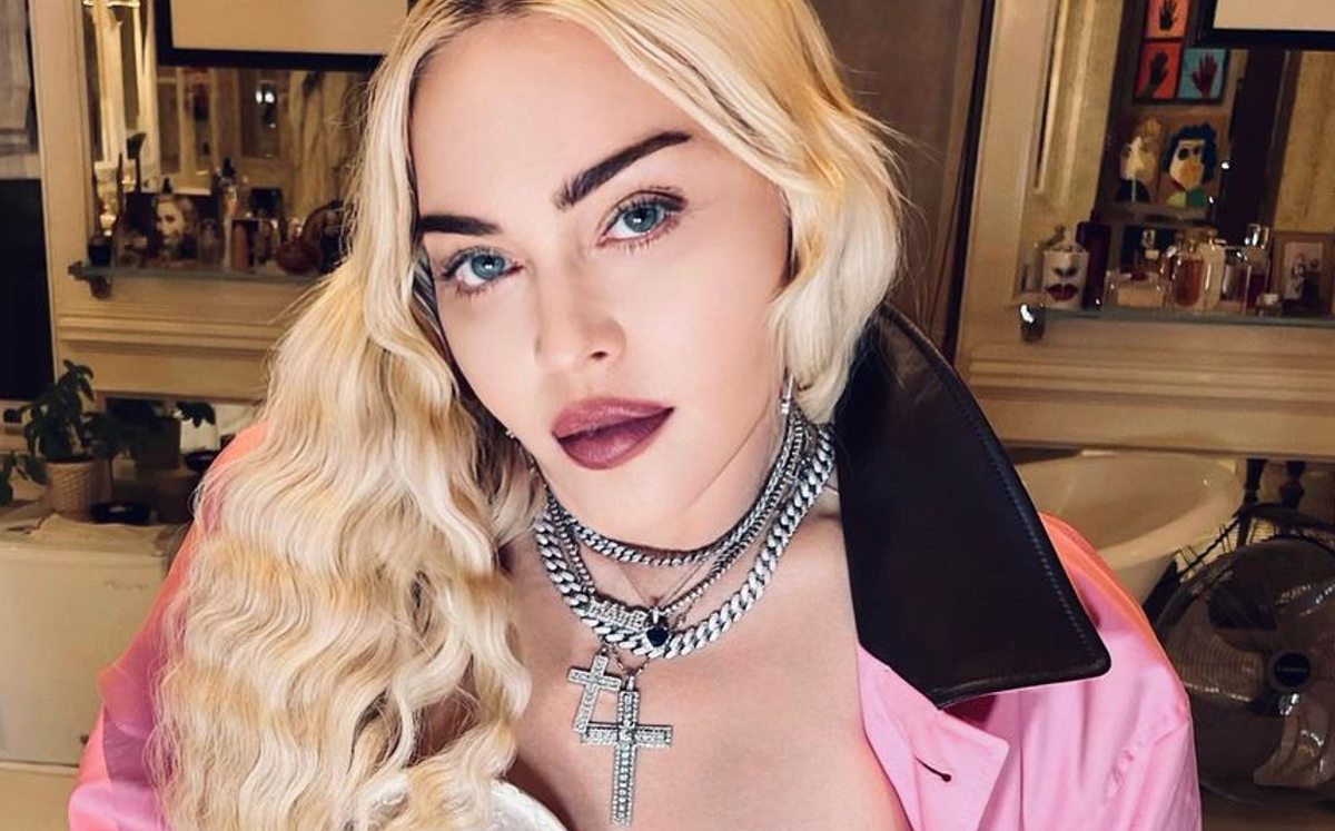 Madonna asistió a la exposición con sus hijos (Instagram).