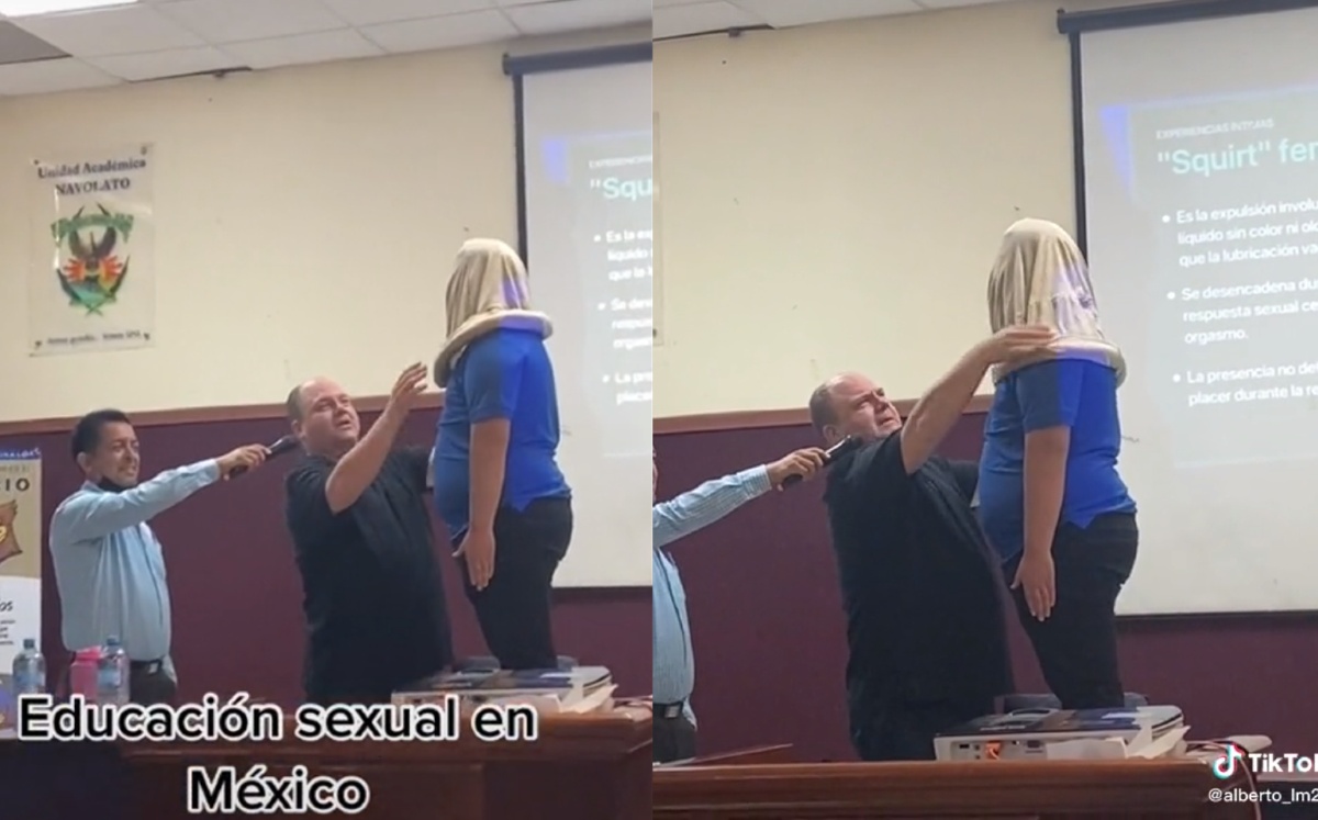 Maestro se vuelve viral por su manera de enseñar