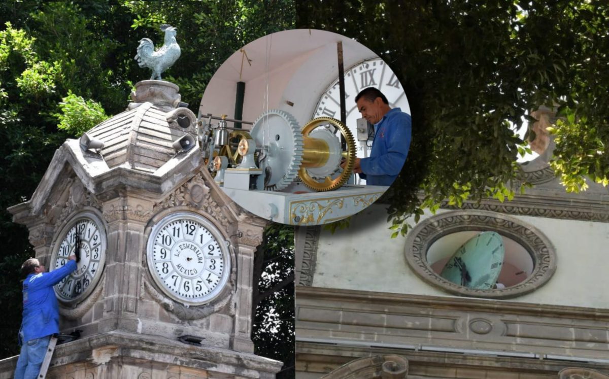 Reloj de El Gallito y en Palacio Municipal | Especial